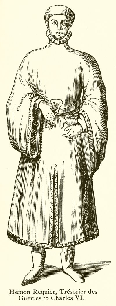 Hemon Requier, Trésorier des Guerres de Charles VI - English School