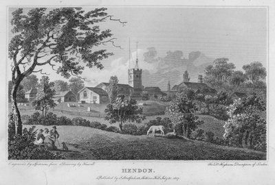 Hendon (gravure) - English School