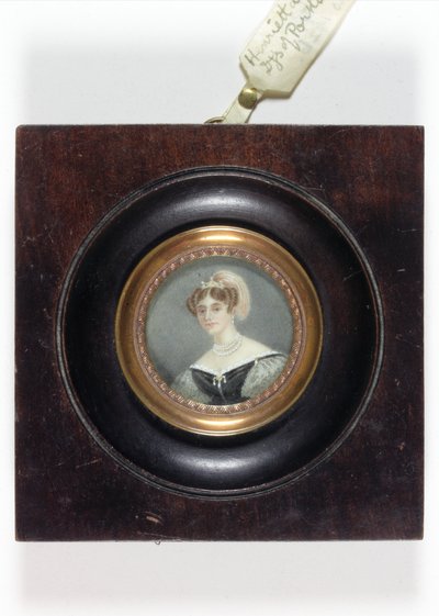 Henrietta Scott, marquise de Titchfield, plus tard duchesse de Portland (émail) - English School