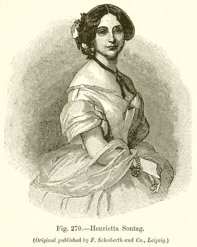 Henrietta Sontag - English School