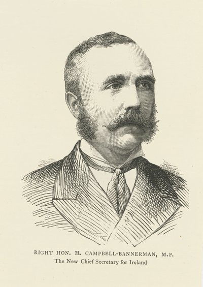 Henry Campbell-Bannerman en tant que Secrétaire en chef pour l
