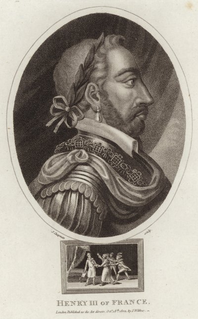 Henri III de France - English School