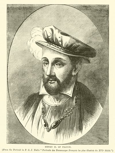 Henri II de France - English School