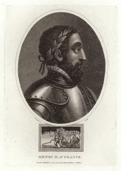 Henri II de France - English School