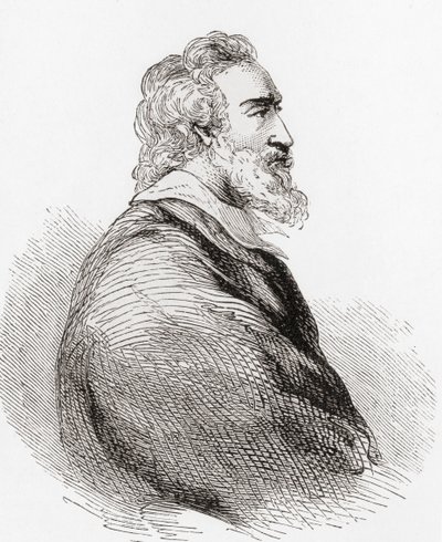 Henri IV, alias Bon Roi Henri, 1553-1610, de Ward and Locks Illustrated History of the World, publié vers 1882 - English School