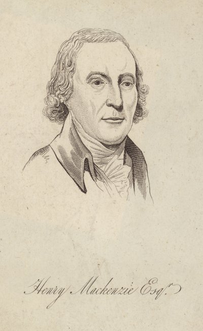 Henry Mackenzie, avocat et romancier écossais - English School