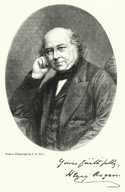 Henry Rogers (gravure) - English School