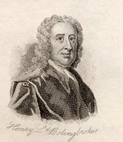 Henry St. John, 1er vicomte Bolingbroke, de 