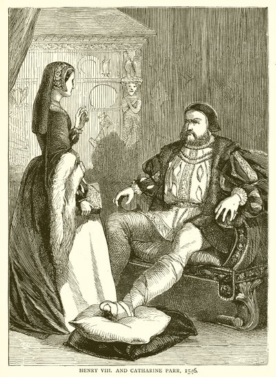 Henri VIII et Catherine Parr, 1546 - English School