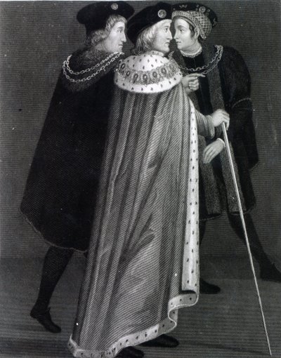Henri VII avec Richard Empson et Sir Edmund Dudley - English School