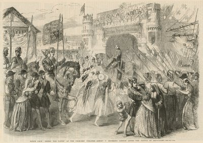 Henri V entrant à Londres après la bataille d