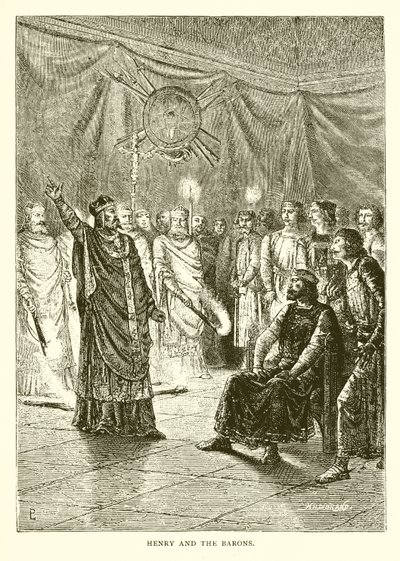 Henri et les barons - English School