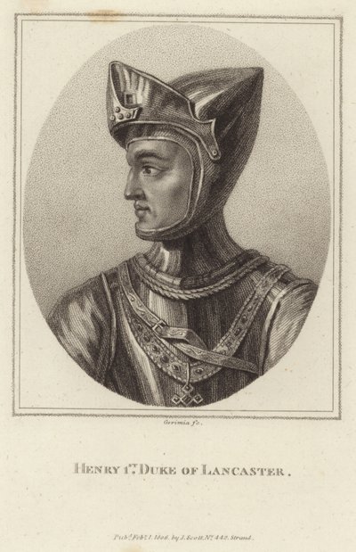 Henri de Grosmont, 1er duc de Lancastre - English School