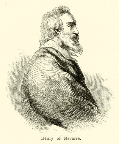 Henri de Navarre (gravure) - English School