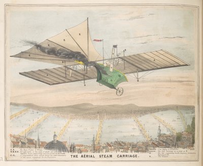 Carrosse aérien à vapeur de Henson - English School