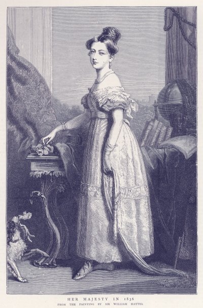 Sa Majesté en 1836 - English School