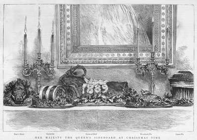 Le buffet de Noël de Sa Majesté la Reine - English School