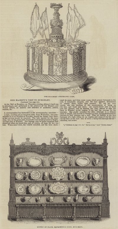 La visite de Sa Majesté à Burghley - English School