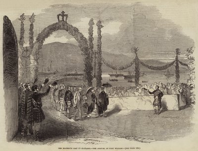 La visite de Sa Majesté en Écosse, l
