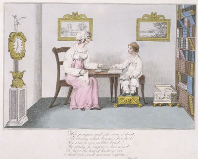 Ses prières, 1817 - English School