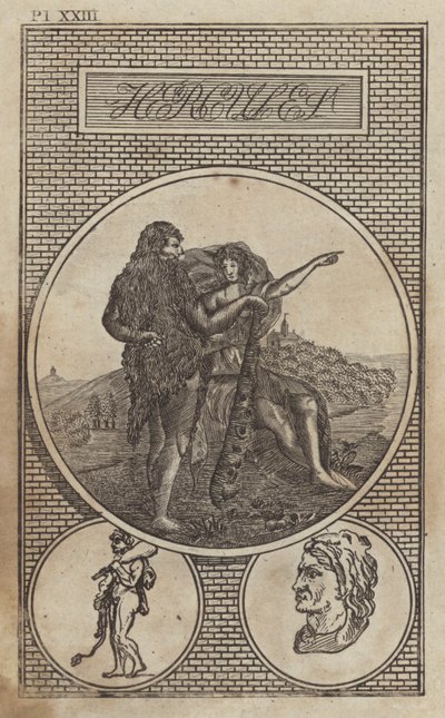 Hercule, héros et dieu romain antique - English School