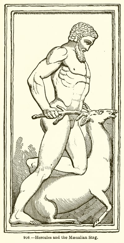 Hercule et la biche de Maenalie - English School