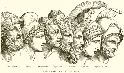Héros de la guerre de Troie - English School