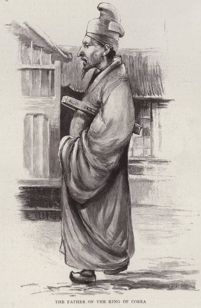 Heungseon Daewongun, père du roi Gojong de Corée - English School