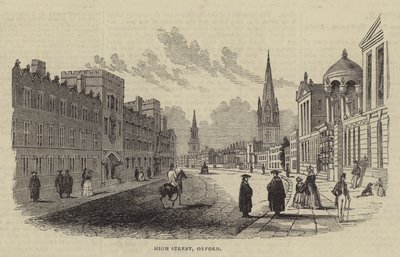 Rue Haute, Oxford - English School