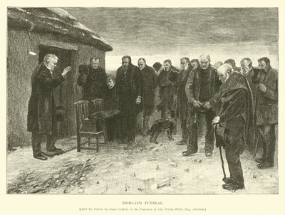 Funérailles dans les Highlands - English School
