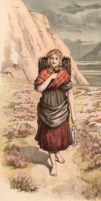 Jeune fille des Highlands - English School