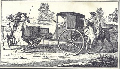 Les bandits James MacLaine et William Plunkett volent le comte d