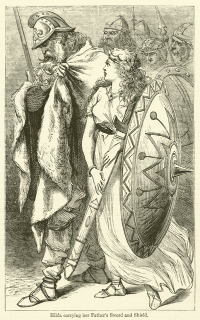 Hilda portant l