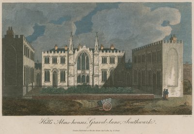 Les maisons de charité de Hill sur Gravel Lane - English School