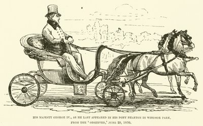 Sa Majesté George IV, tel qu