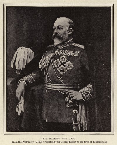Sa Majesté le Roi (gravure) - English School