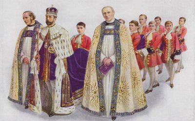 Sa Majesté le Roi entrant dans l