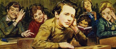 Ses camarades de classe rendaient la vie de Tchaïkovski misérable, se moquant de ses vêtements simples et faits maison - English School
