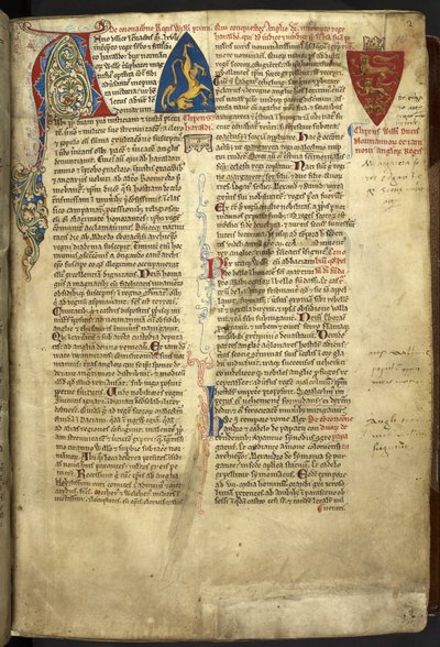 Historia Anglorum. Matthew Paris. Angleterre (St Albans) - English School