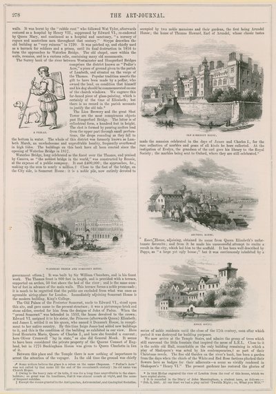 Maisons historiques sur la Tamise - English School