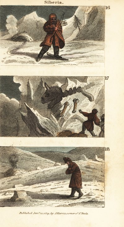 Vues historiques de la Sibérie - English School