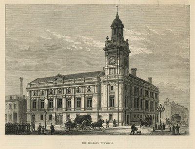 Hôtel de ville de Holborn, Londres - English School