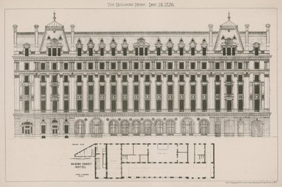 Hôtel du viaduc de Holborn, Londres - English School