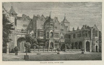 Holland House, côté sud - English School