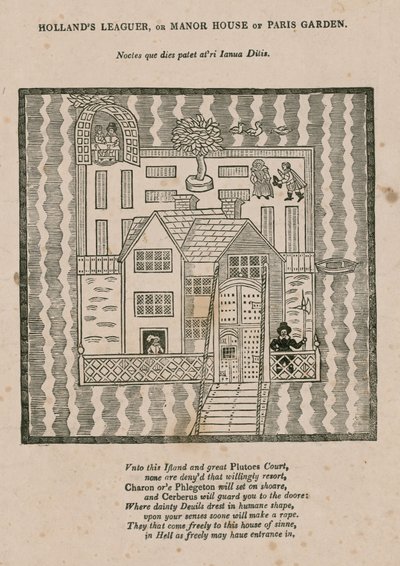 Hollands Leaguer ou Manor House de Paris Garden, Londres - English School