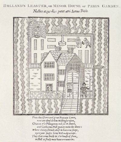 Hollands Leaguer, ou Manoir de Paris Garden, Southwark, Londres - English School