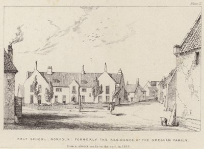 Holt School, ancienne résidence de la famille Gresham - English School