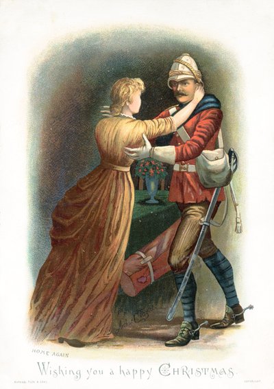 De retour à la maison, Carte de Noël - English School