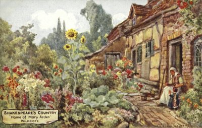 Maison de Mary Arden, Wilmcote, Warwickshire - English School