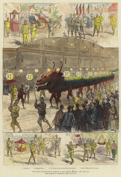 Festivités à Hong Kong en l